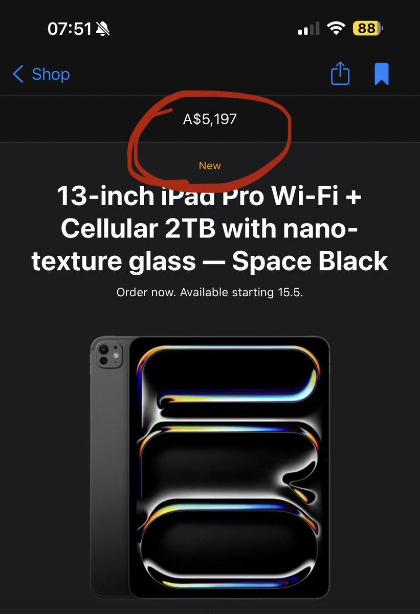 If I maxxxed this to iPad Pro 13 inch 2TB with keyboard and apple pencil pro, Apple Vision Pro is almost cheap in comparison... The 2TB SSD might help with AI stuff. I am more on iPad Pro side however. If the Apple Pencil really does 3D sculpt in future app like Uniform 3D.