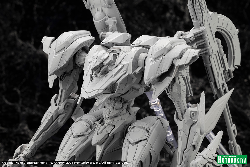 【FIRST REVEAL】
From ARMORED CORE VI FIRES OF RUBICON comes STEEL HAZE, Rusty's lightweight bipedal AC. Please look forward to more info on the attachments and other parts of the kit!

kotobukiya-hobbyshow.com/shizuoka-hs202…

#ARMOREDCORE #KotobukiyaHS