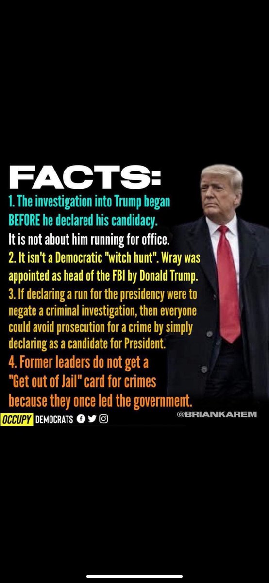 @SpeakerJohnson Fun Facts: Donald Trump is only running for a second loss in order to avoid jail!