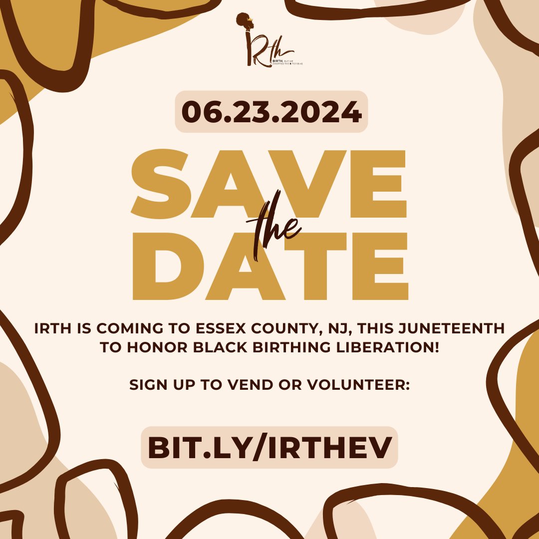 We are seeking volunteers and vendors for our upcoming Juneteenth event in Essex County, NJ! Sign up here: bit.ly/irthev #juneteenth #irthapp