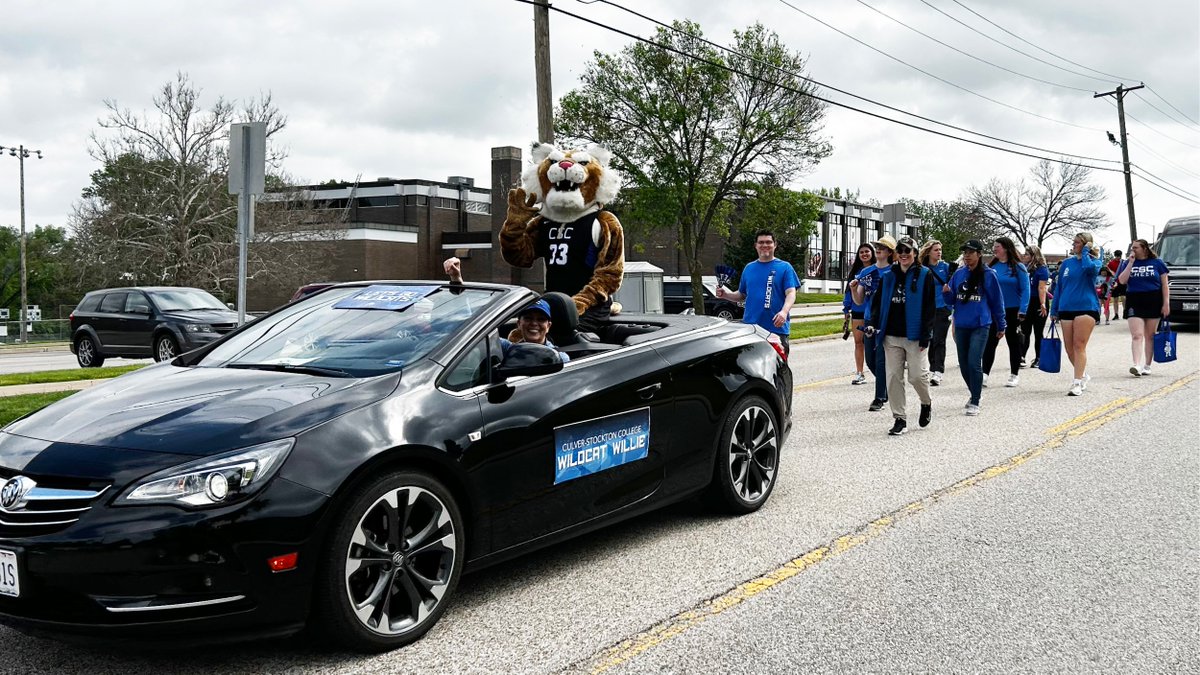 Wildcat Willie, C-SC cheerleaders, soccer players, faculty, & staff enjoyed the beautiful weather & fun atmosphere of the 2024 Dogwood Parade this past Saturday! His favorite part was cheering on the Wildcats with many C-SC alumni & fans! #CSContheHill