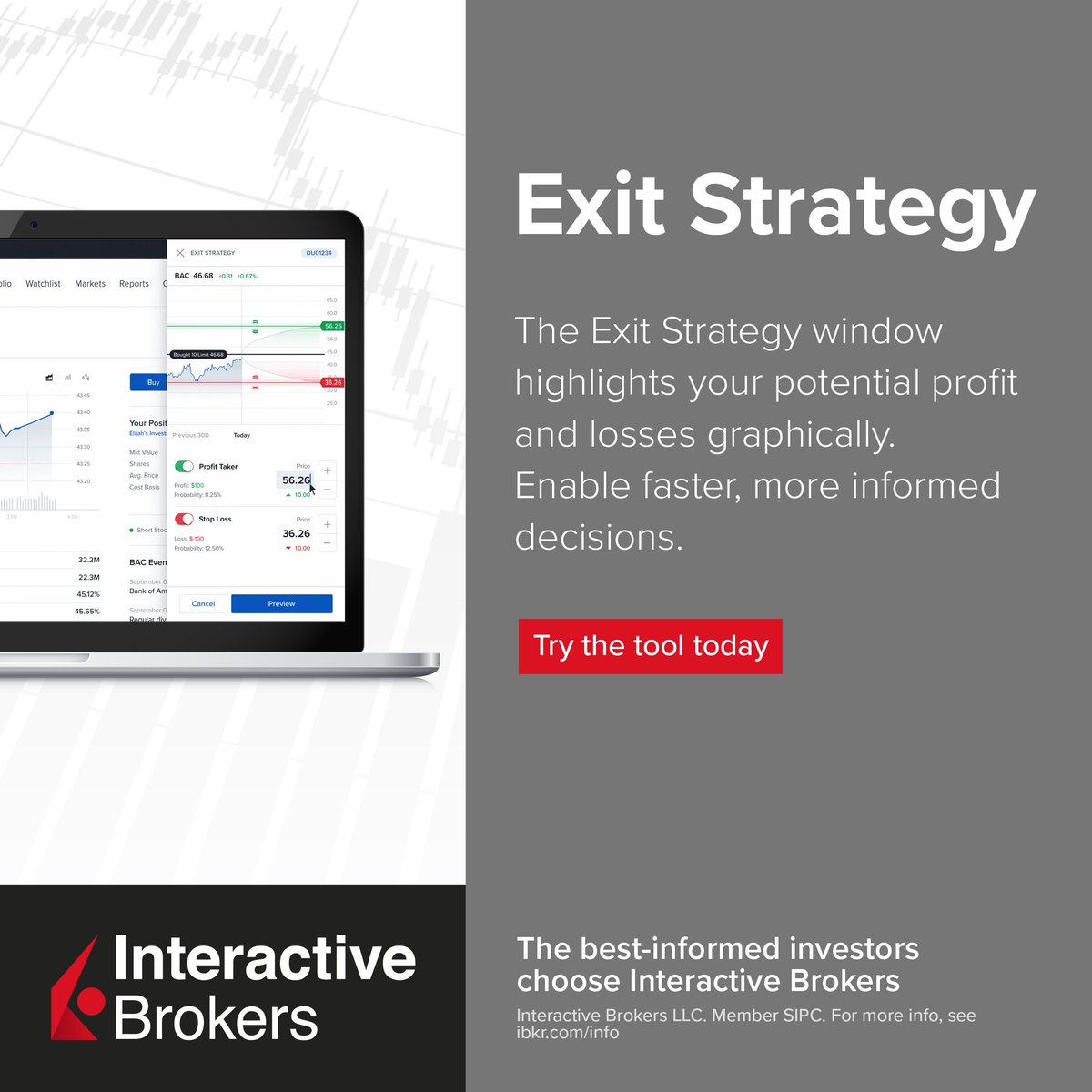 Have you tried the Exit Strategy window? It displays your positions in each instrument, including average price. Try it out: spr.ly/estratt #IBKR #InteractiveBrokers #ExitStrategy