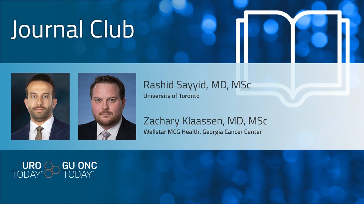 #ARASENS subgroup analysis on triplet therapy improves outcomes for Black patients with #mHSPC. @RKSayyid @UofT and @zklaassen_md @GACancerCenter join in this #JournalClub discussion on UroToday > bit.ly/3viSmcF @OncJournal