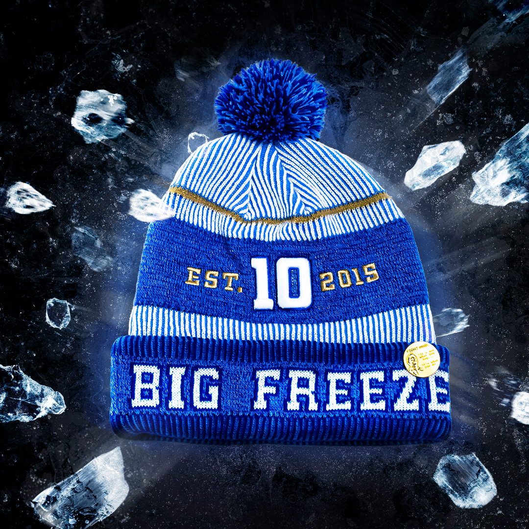 The big day is here! Introducing our #BigFreeze10 Beanie 🧊

Together, we’ve fearlessly fought the Beast for 10 years, but there’s more to do. Team up and do your bit by grabbing a Beanie at Coles, Bunnings, selected Coles Express stores or fightmnd.org.au! #DontSayDo