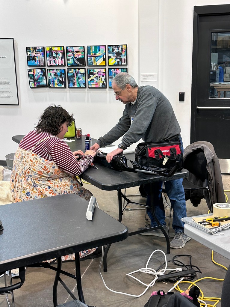 NextFab tweet media