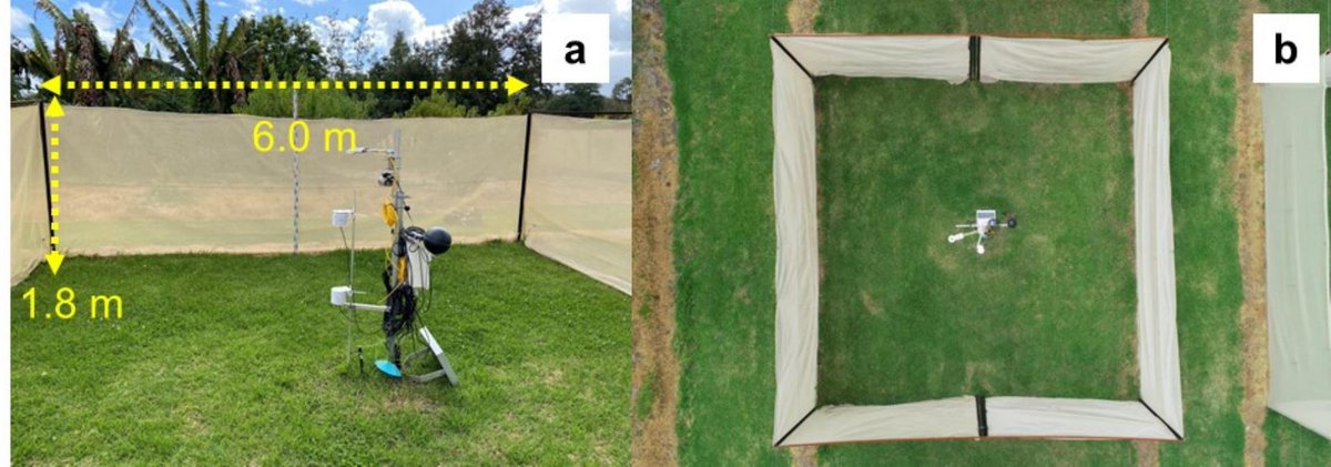 💧New work by Dr Kerry Nice (@MothLight) involved setting up field experiments to measure the afternoon cooling benefits of irrigation on urban green space. Learn more in the Aug edition of Landscape & Urban Planning → unimelb.me/4adtEZA
