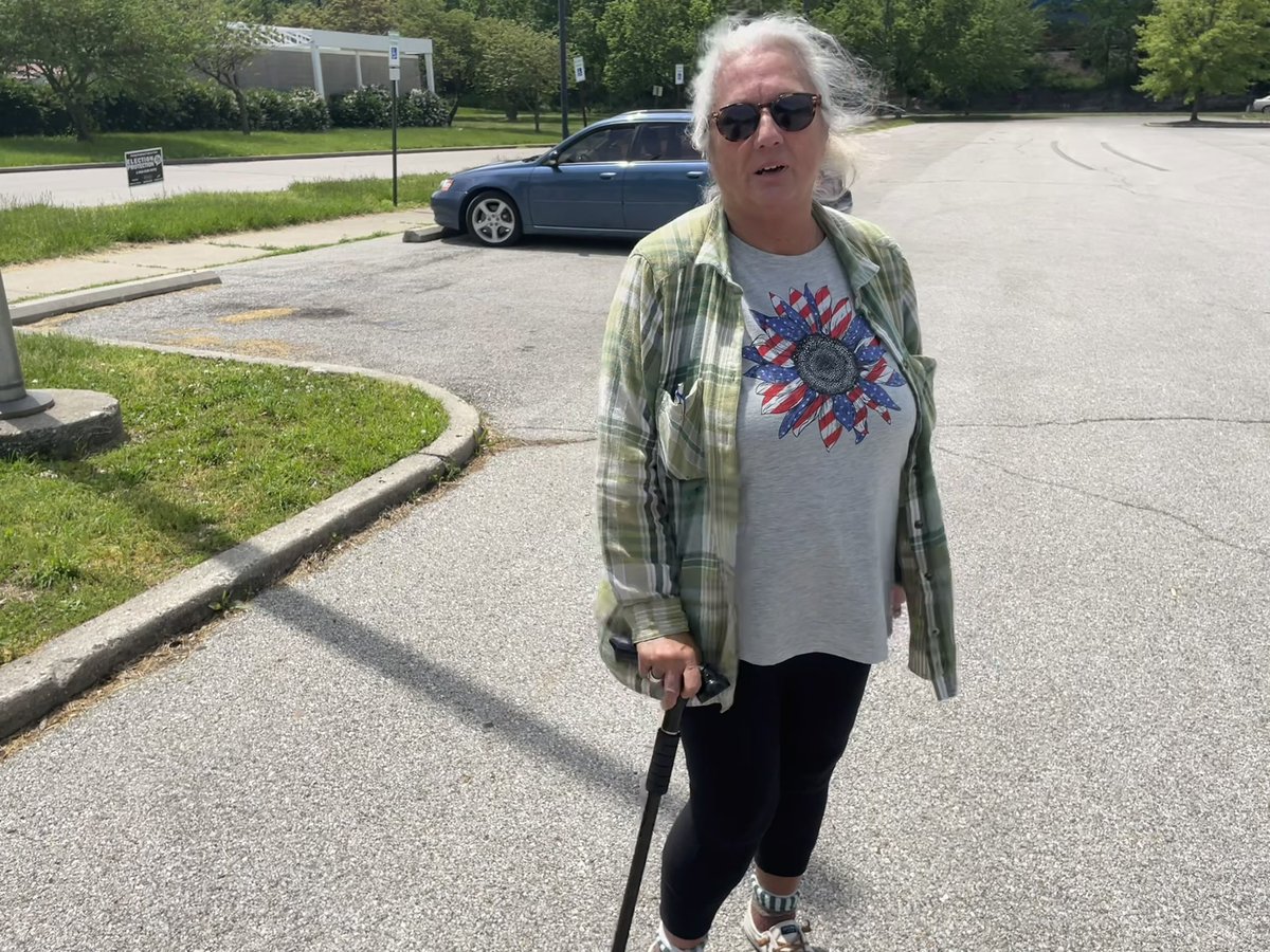 Judith Hitt, 72, believes Donald Trump is still president right now. But that doesn’t mean she backs his endorsement of Mike Braun. Instead, she voted for Brad Chambers because he supports legalizing medical marijuana. “Marijuana benefits mankind,” she said. @mirrorindy