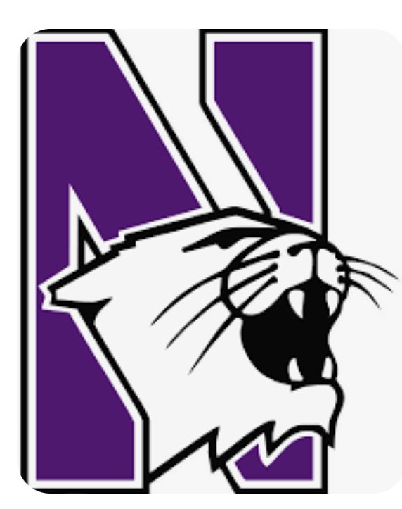 Thank you Coach Christian Smith and Northwestern University for stopping by to recruit our athletes.