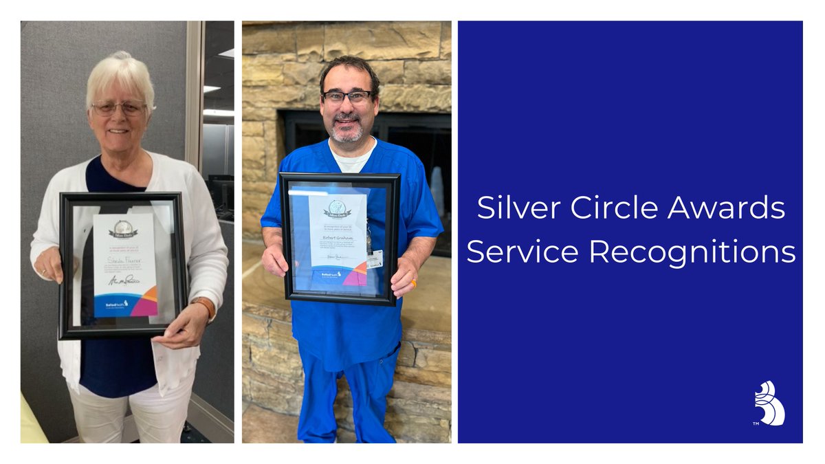Congratulations to our Ballad Health team members entering the Silver Circle after 25 years of dedicated service! ⭐ Sheila, Staff Accounting ⭐ Robert, Holston Valley Medical Center Congratulations to you both! #balladhealth #balladproud