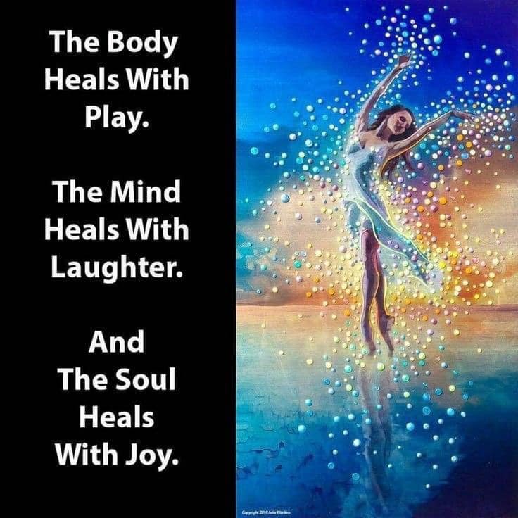 #thebody #selfhealing #healyourself #play 
#themind #laughter #laughteristhebestmedicine 
#thesoul #joy #joyful 
#heartspace #massage #healing