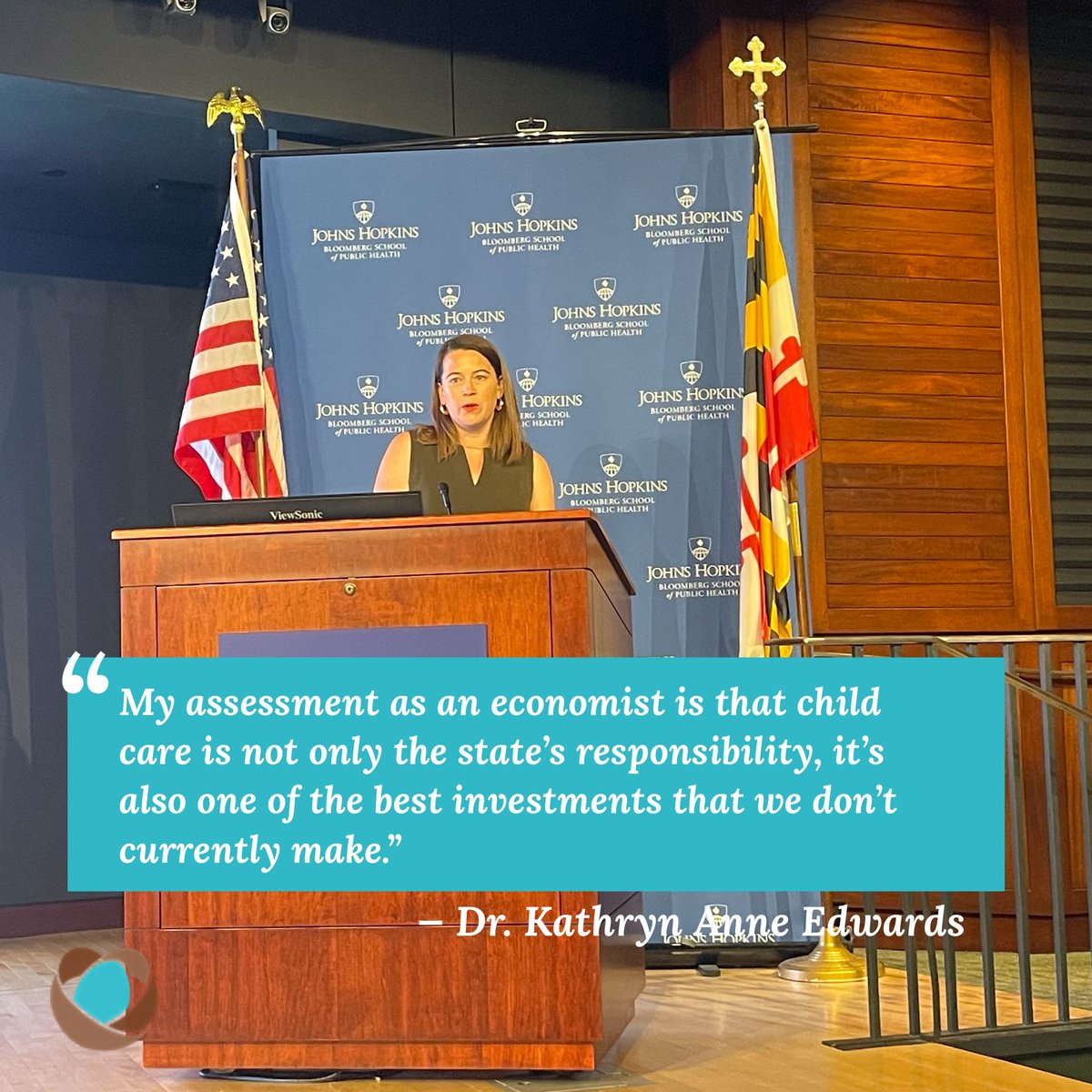 “My assessment as an economist is that child care is not only the state’s responsibility, it’s also one of the best investments that we don’t currently make.” — Dr. Kathryn Anne Edwards