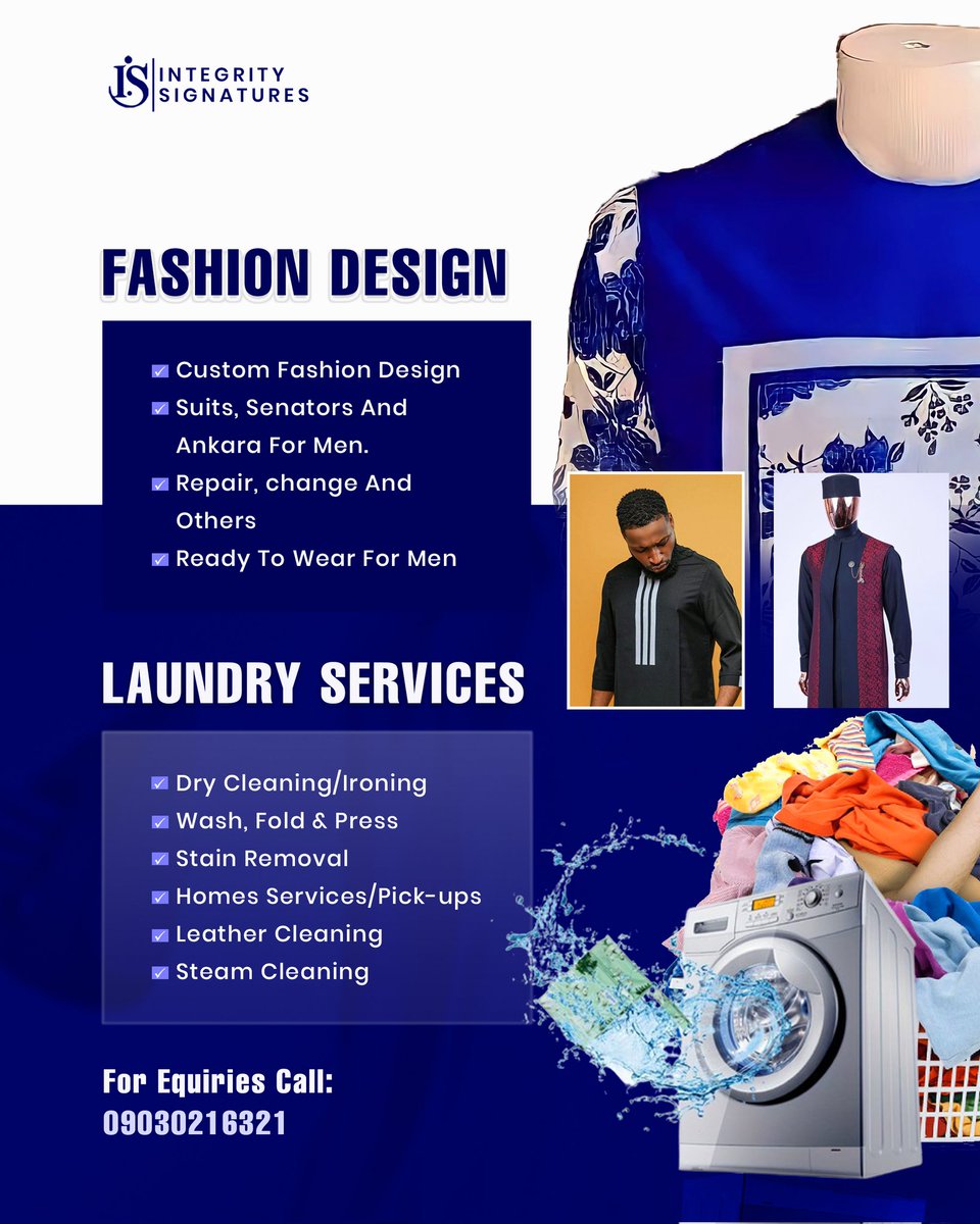 AljoCreative's tweet photo. Fashion design and laundry flyer
#flyerdesign #Creative #creativivity #likeforlikes #graphicdesign #designer #photoshop https://t.co/zWUqumbxcK