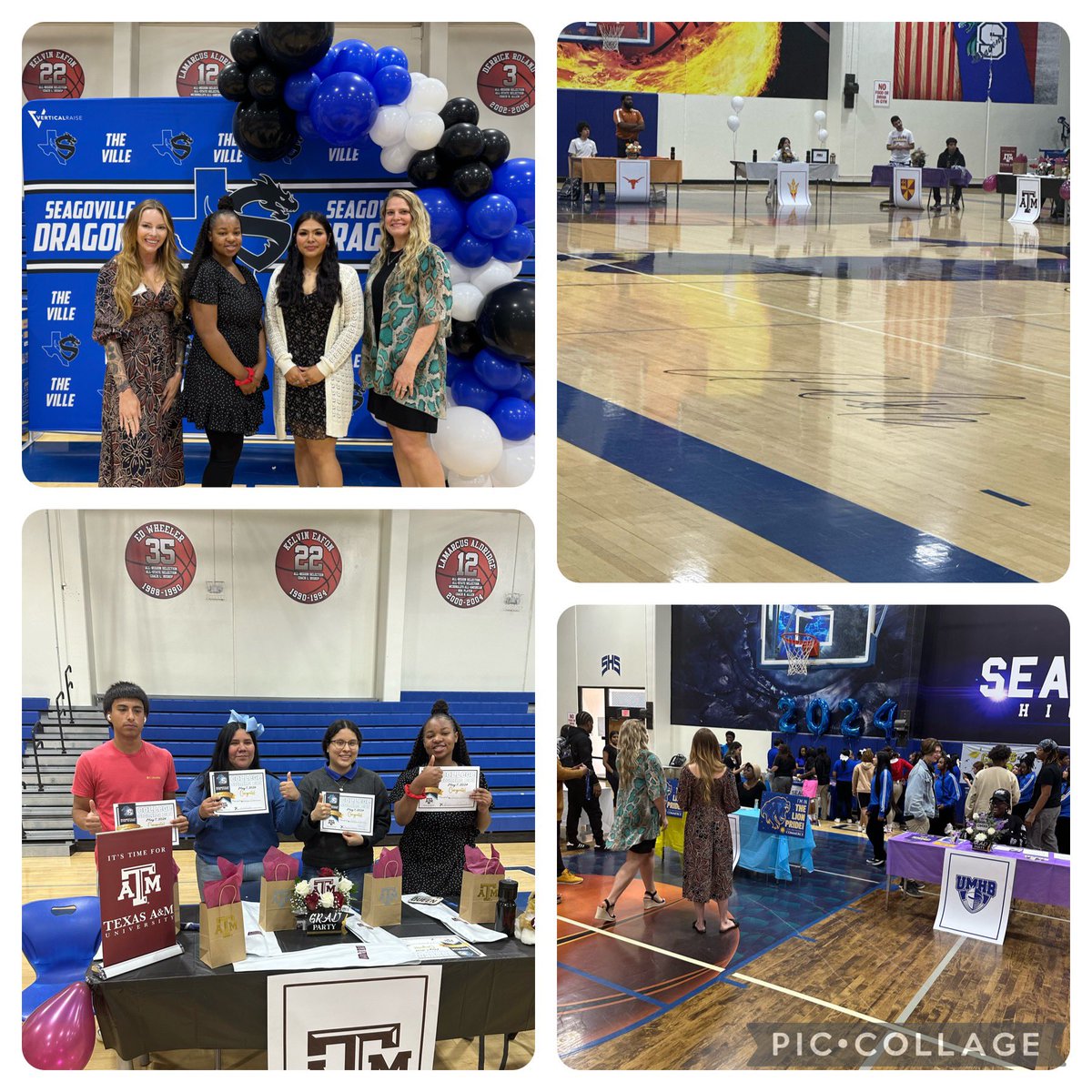 Today, we celebrated our Seniors at the Seagoville HS Academic Signing Day! Congrats Class of 2024! @LauraRubioGarza @SHSDragonsDISD @JanieCarballo @dallasschools