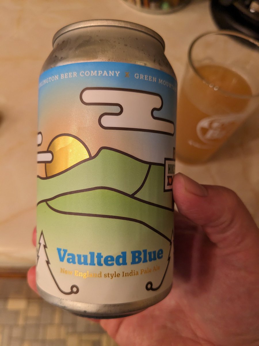 For many years, dudes have searched for a high quality NEIPA sold at reasonable cost/volume--i.e. a 12 pack. Good news, my dudes. I have been to the mountaintop. I salute you, @BurlingtonBeer