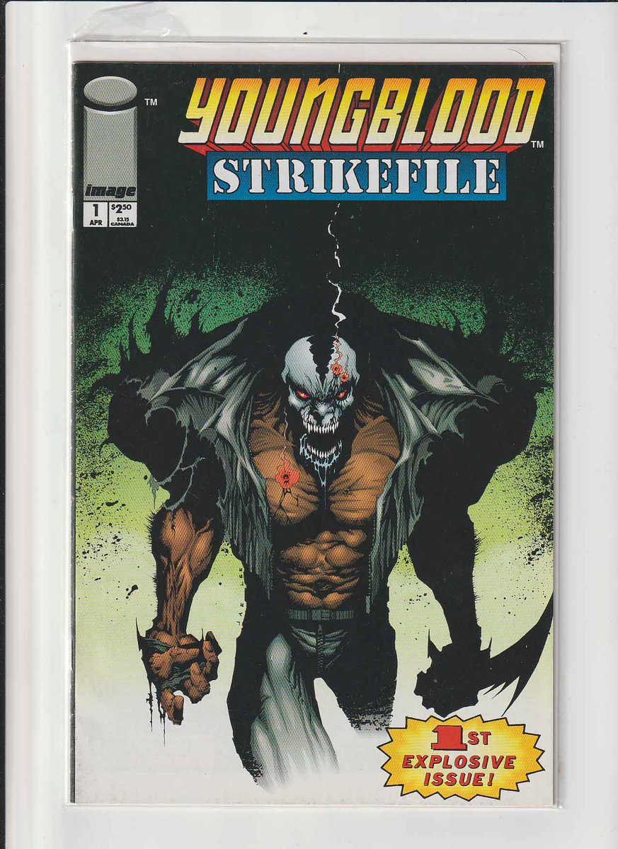 #YoungbloodStrikefile #1 (1993) #RobLiefeld Silver Variant, Rob Liefeld Story, #DannyMiki Inks 'DieHard, Part 1' 1st appearance of Glory, Giger, & the Allies. Flip-Book; Die-Hard on front cover.  rarecomicbooks.fashionablewebs.com/Youngblood%20S…  #KeyComicBooks #ImageComics #ImageUniverse #Youngblood