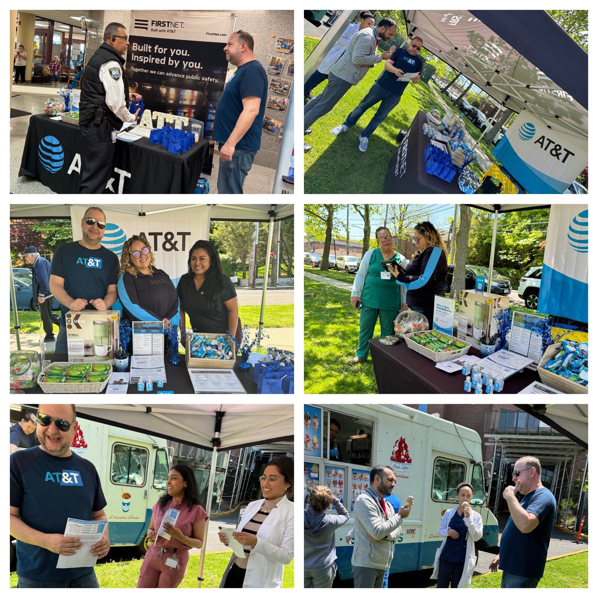 What an amazing event today! @ATT thanking our #Healthcareheros @RUMCSI it was a thrill and thank you to everyone involved making today possible and sharing everything @FirstNet with our first responders! #lifeatATT #NYNJstateofmind @angels_candie @keroninc @KirkBailey17