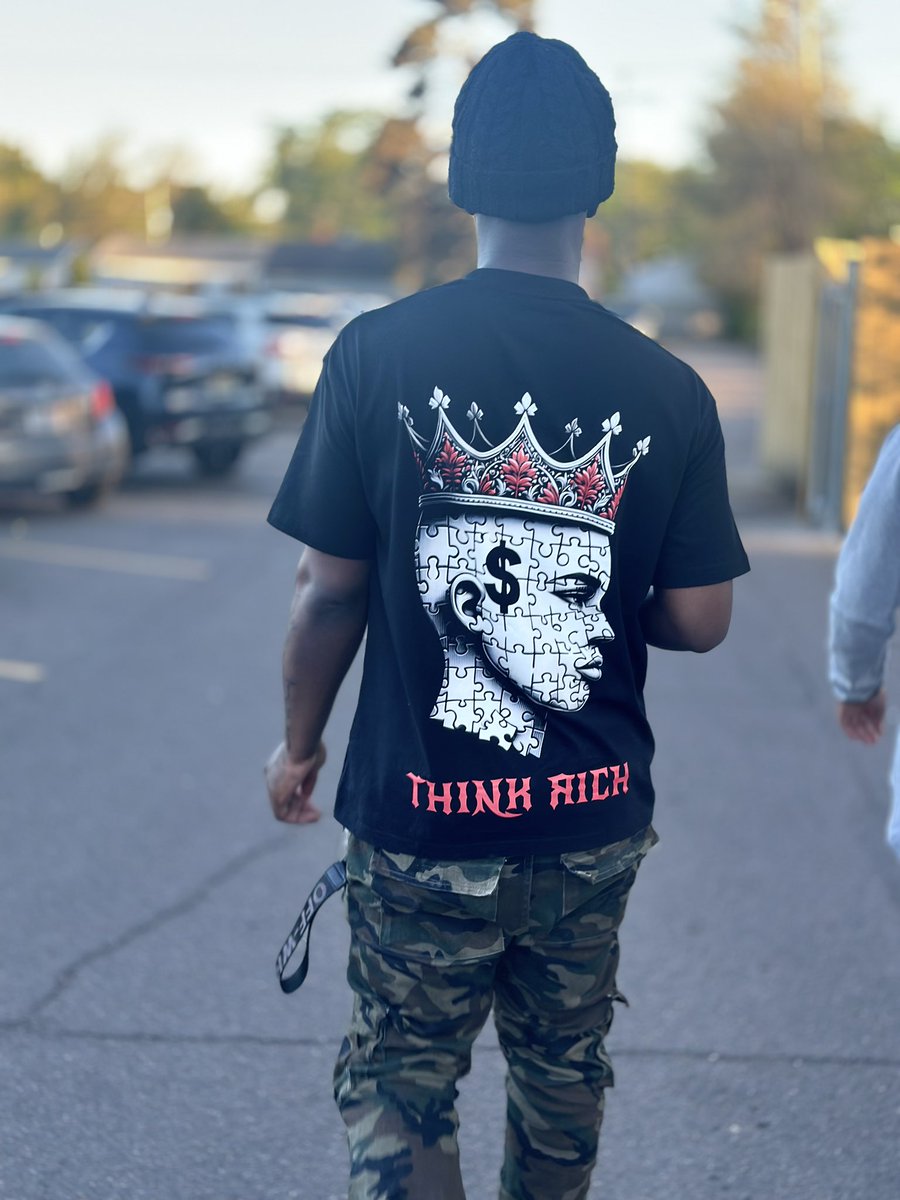 ThinkRichBrand's tweet photo. Got That New Drop Doing Numbers I Appreciate Yall🙏🏾❤️❤️ So For The Next Few Weeks “King Riches”Tee 20% Off🔥🔥🔥 $39.99 Out The Door Free Local Delivery You Can’t Beat That…Tap In &amp; Shop Thinkrichbrandofficial
https://t.co/L7KBdrbDOr https://t.co/bAnPt2EMYz