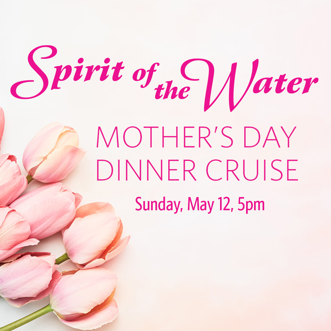Make memories with mom aboard Spirit of the Water! Enjoy views of the Mississippi River and a dinner buffet featuring a salad bar, bruschetta chicken, slow-roasted prime rib, gourmet cake and more during our Mother’s Day cruise on May 12. ⚓ Tickets: ticasino.com/resort/activit…