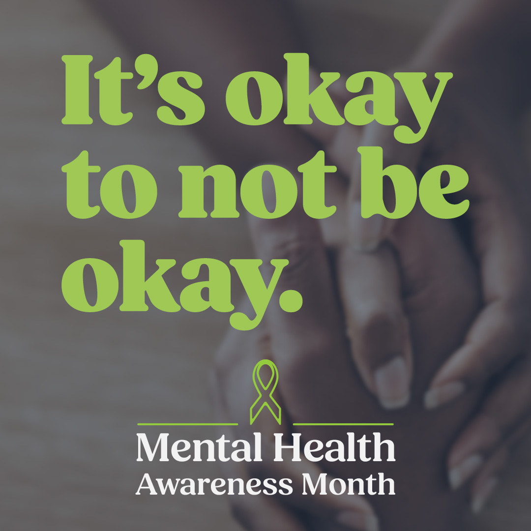 May is #MentalHealthAwarenessMonth, a time to recognize the importance of maintaining our own mental health while being aware of others around us who may be overwhelmed and in need of help. For resources that can provide assistance visit: mhanational.org/get-help