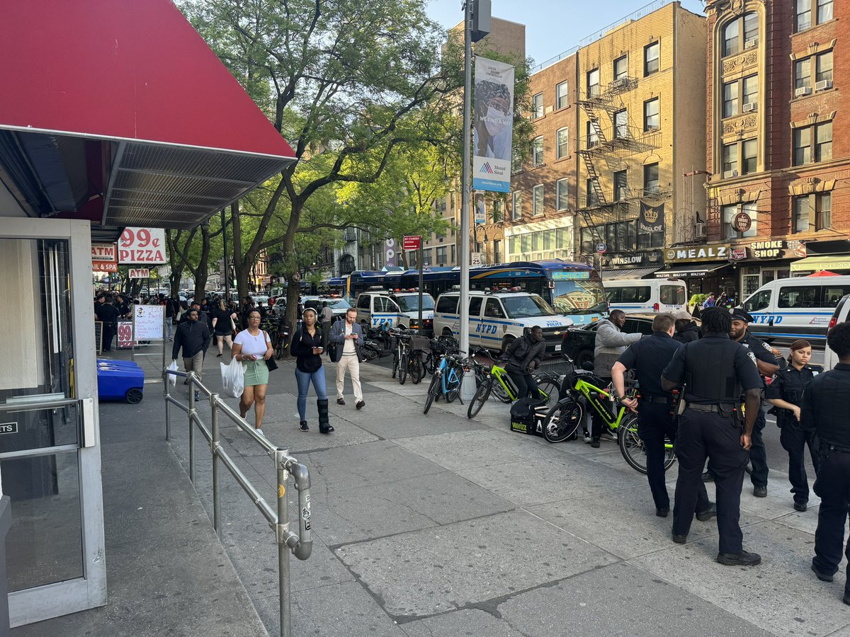 Hey yall be warned there's like 200 cops hanging out on 14th between 2nd and 3rd. I think they're supposed to be working. 

I asked and one said they were just told to show up there, maybe a protest