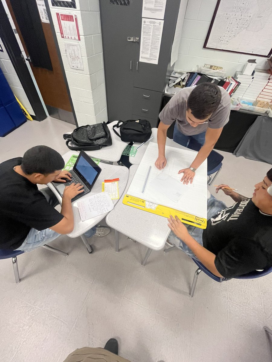 high_scorpion's tweet image. Electrical II completing end of year project. Calculating for a Gazebo including lumber, concret, plumming, and electrical material.#ReptheH,#ScorpionStrong