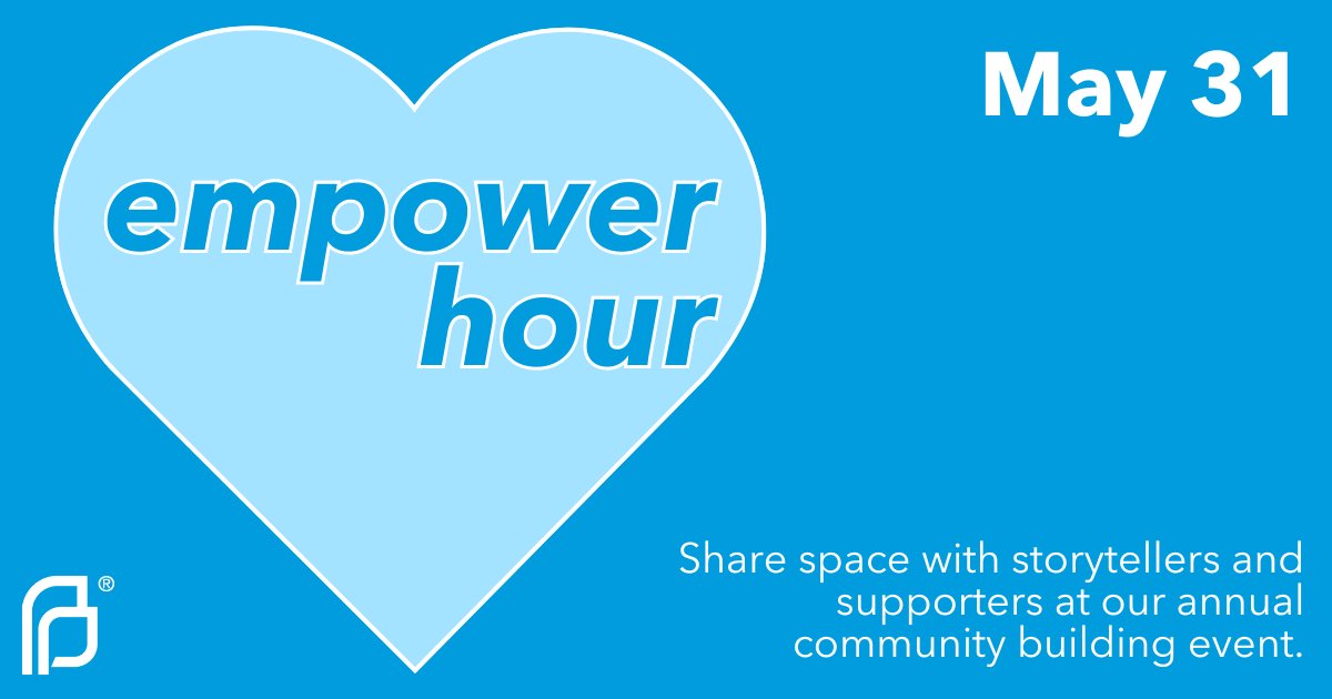 Empower Hour is back! We are hosting events in Des Moines and Davenport this year on May 31 where supporters and storytellers come together to cultivate community. Registration is required! Des Moines: weareplannedparenthoodaction.org/a/dsm-empower-… Davenport: weareplannedparenthoodaction.org/a/davenport-em…