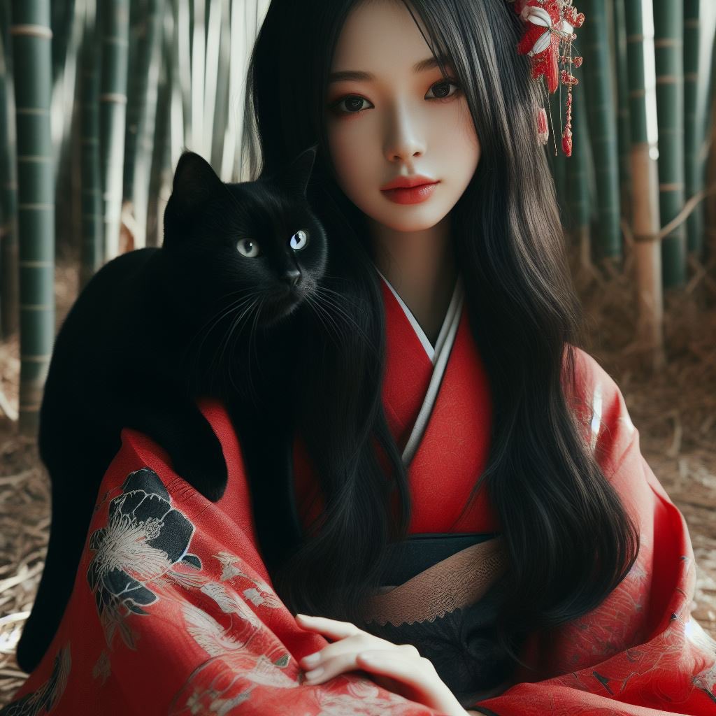 instagram.com/aitoyumetokibo…

#AIart #AIArtwork #AIArtGallery #aiartcommunity #AIartists #blackcat #cat