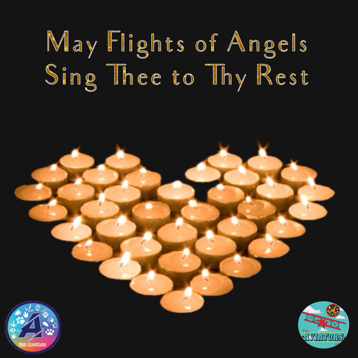 ❤️🛩️We will burn our #TheAviators groupcandle for Rana, Mum of @MickeyShortTail , who sadly passed away very recently. Rana was one of the driving forces behind #TributeRide and a very good friend of the Aviators. Safe Home dear Rana. Until we meet again. ✨❤️