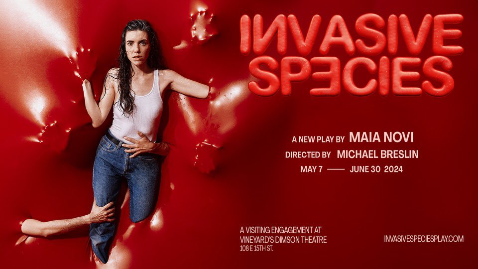 Looking for something to do tonight or tomorrow? We are doing a Flash Sale on tix to INVASIVE SPECIES. A BUY ONE GET ONE FREE sale. It’s the cheapest and most fun date in nyc for today and tomorrow only. Go to the link below and use code BOGO vineyardtheatre.org/shows/invasive…