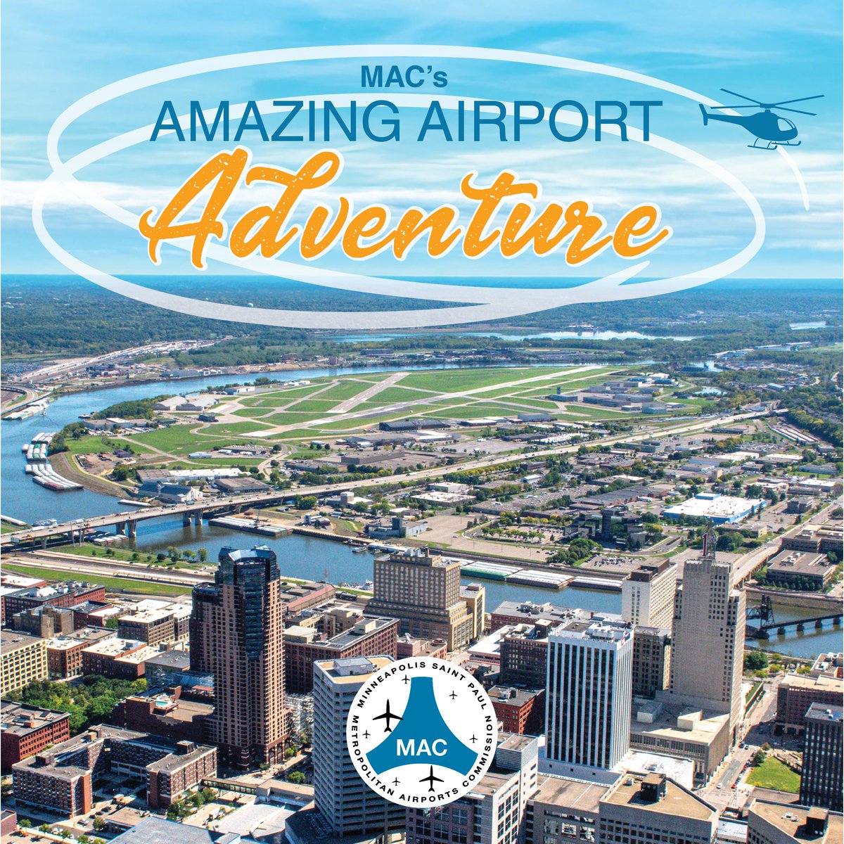 Enter to win an Amazing Airport Adventure from the Metropolitan Airports Commission: VIP airfield tour, a helicopter flight over St. Paul, and dinner for two! Enter to win now! ow.ly/C8hi50Ry2ut