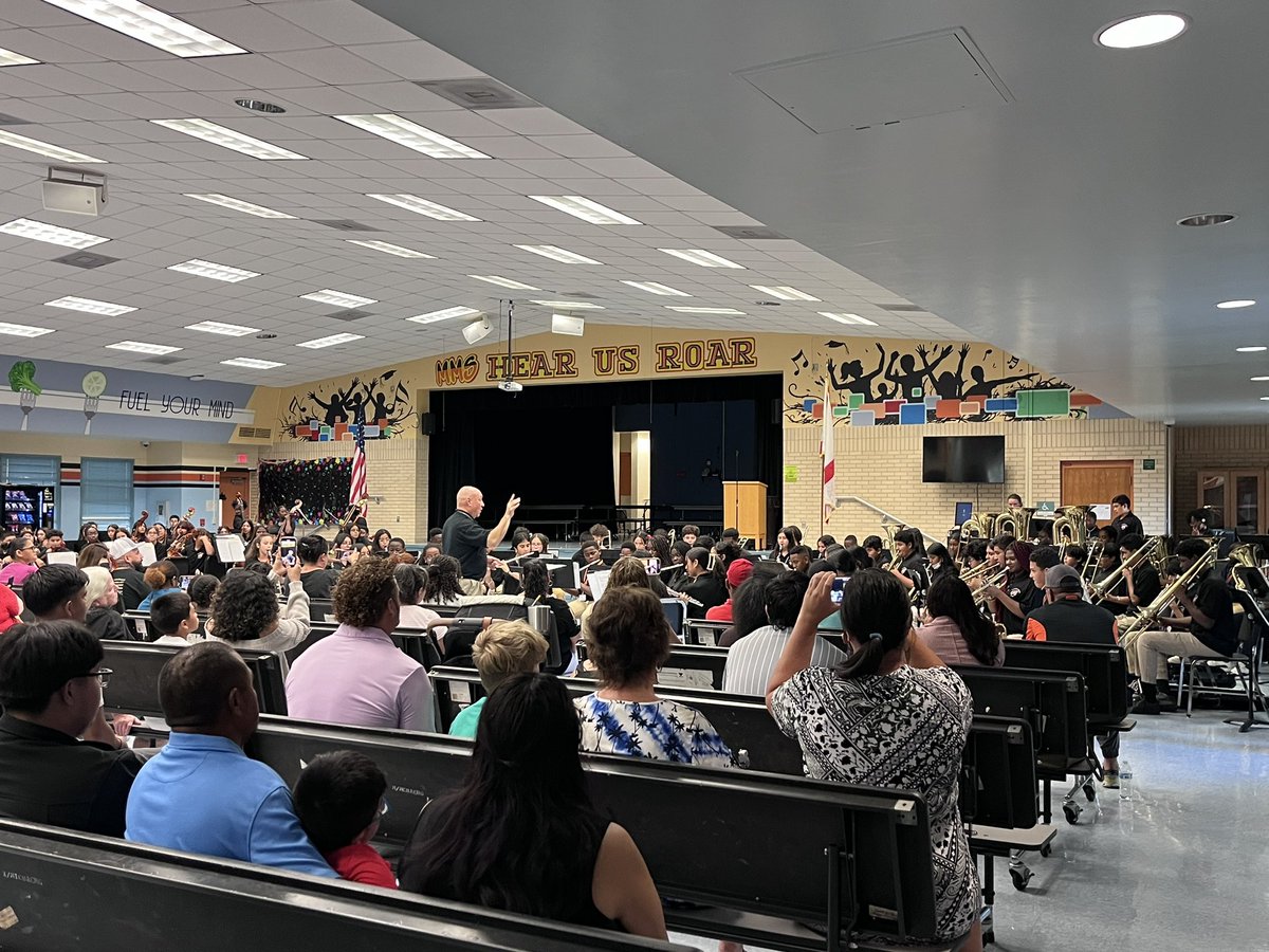 Band 1/Orchestra 1 Performance at Manatee Middle School.