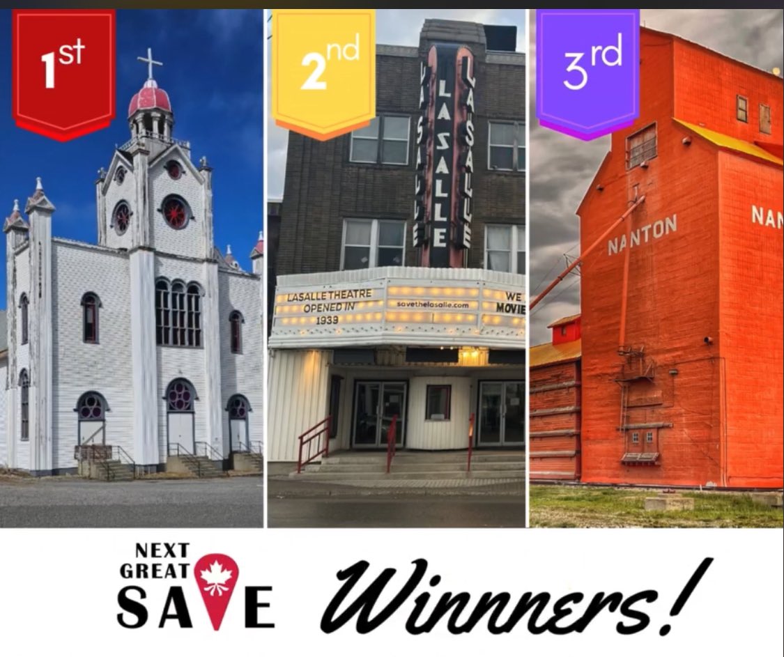 For a town of 2200 we should be incredibly proud of ourselves!! Thank you to everyone who took the time to vote and share and of course thank you to our incredible grain elevator volunteers who fight to preserve these landmarks every single day!