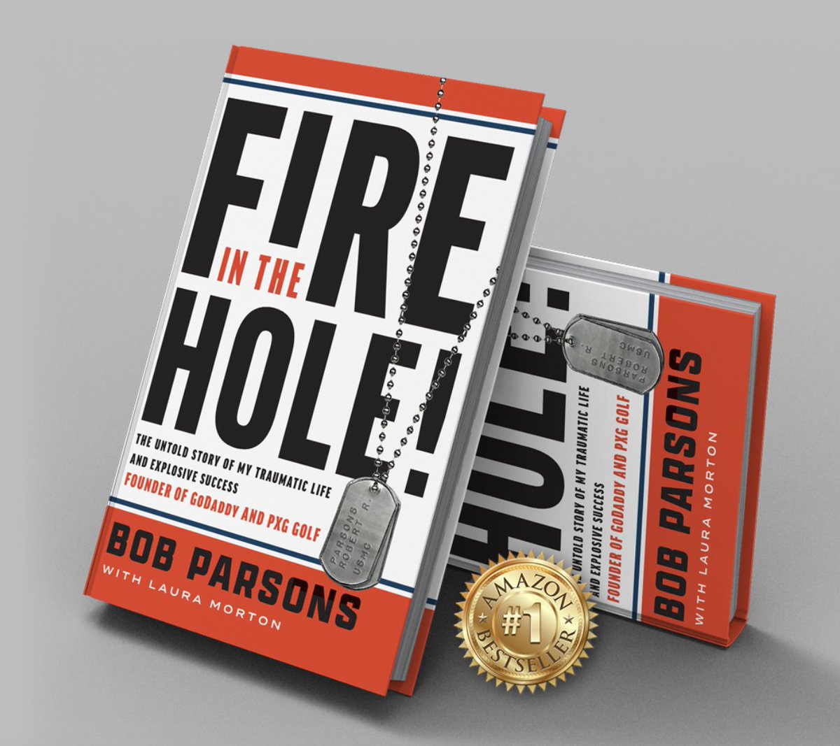 Congratulations to Bob Parsons on his new book Fire in the Hole!, which leaps over everything else on my nightstand! bobparsons.com