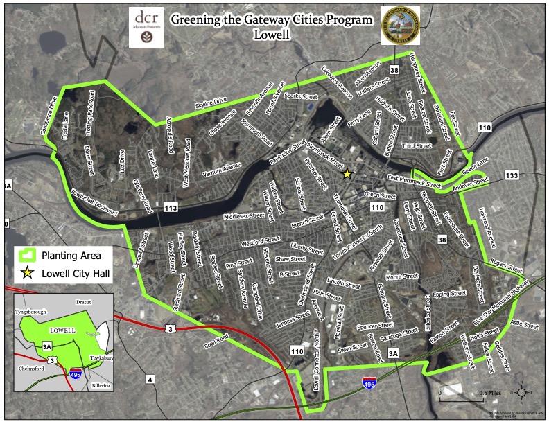 Exciting news for Lowell: @MassDCR has expanded the Greening the Gateway Cities Program, making almost the entire city eligible for FREE tree plantings! To sign up, call GGCP (617) 626-1516 or use the web form maurbancanopy.org/sign-me-up/ Let's make Lowell greener together 🌳🫶 @lpct