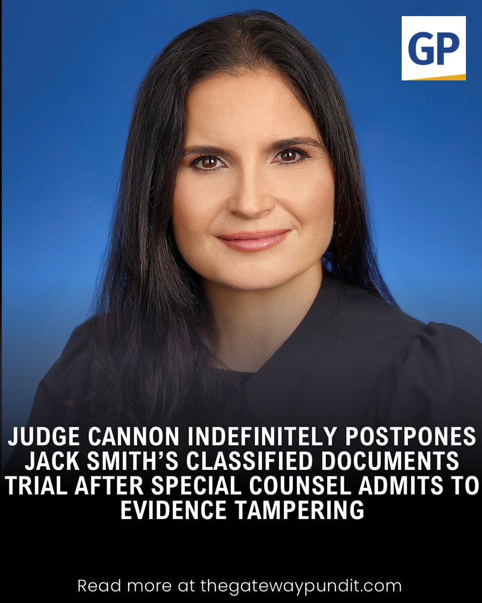 Judge Aileen Cannon on Tuesday afternoon indefinitely postponed Jack Smith’s classified documents trial against Trump.