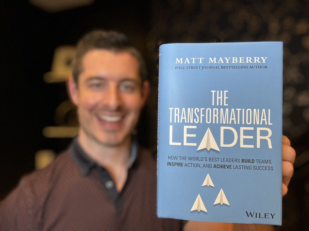 Today is the day! Holding my latest labor of love, my brand new book, THE TRANSFORMATIONAL LEADER, is officially out today and available wherever books are sold. 

This book is the culmination of years of research, real-world experiences, and the unwavering belief that we can all