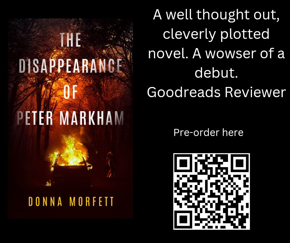 Getting some wonderful reviews for my debut and it's slightly dulling the fear that's starting to build that everyone's gonna hate it 😂😂 #debut #debutnovel #thedisappearanceofpetermarkham 
amazon.co.uk/dp/B0D1CQ81BL