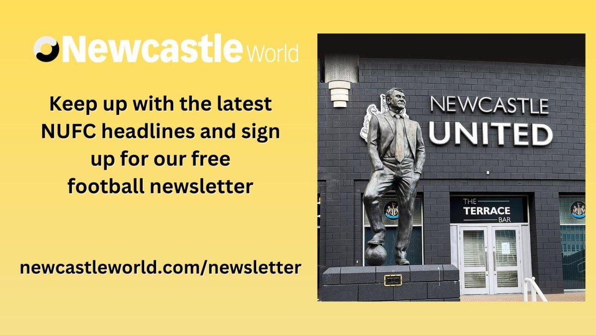 📣 Follow the latest from St James’ Park and beyond with our FREE footy newsletters. #NUFC