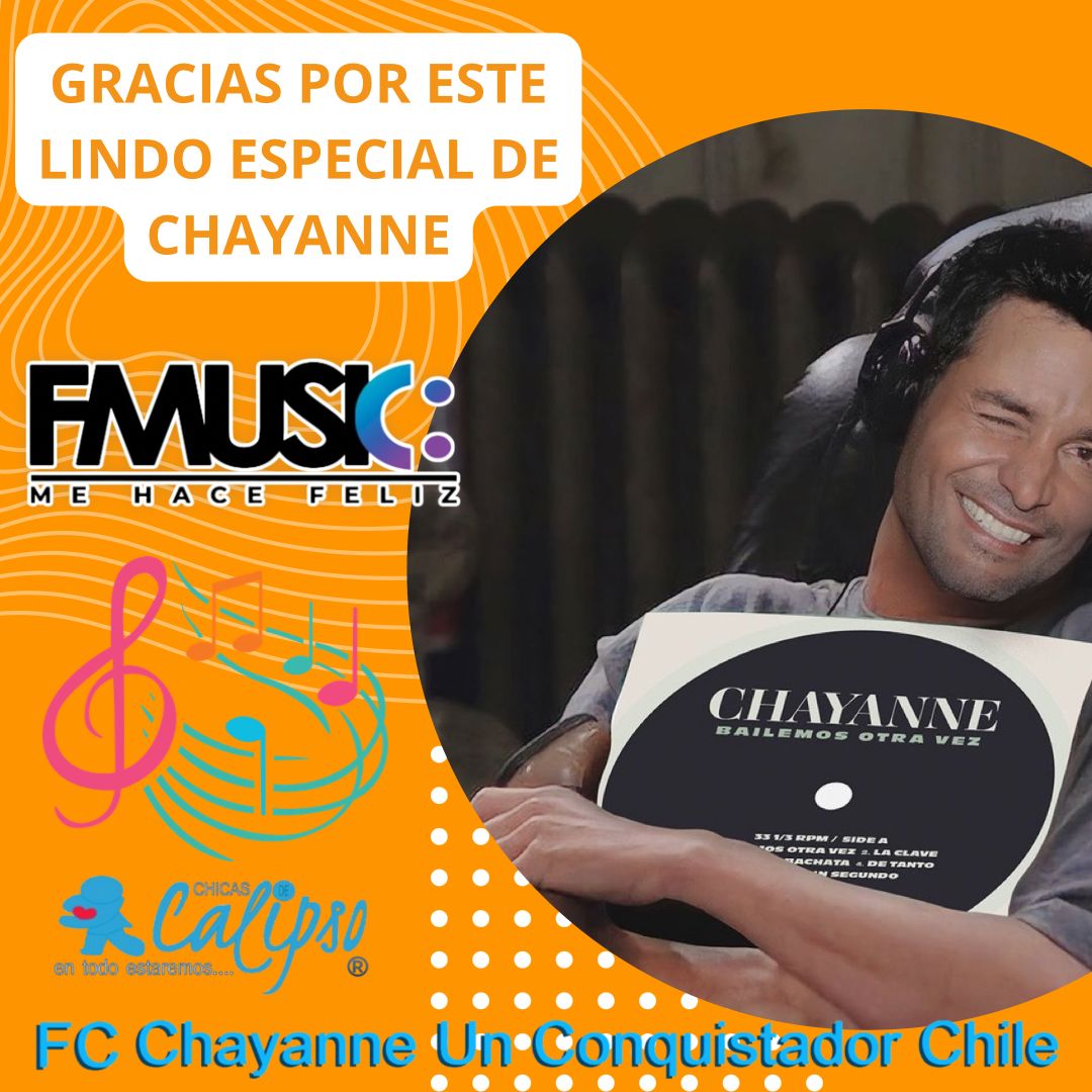 @RadioFmusic gracias Andrés por el tema #MadreTierra de @CHAYANNEMUSIC cariños desde #Panquehue @CHICASDECALIPSO