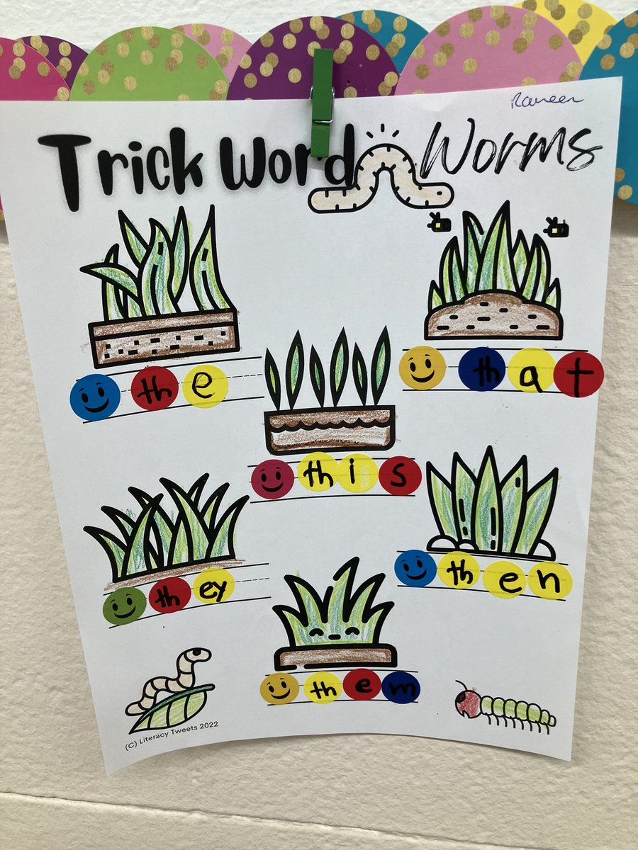 gins_miss's tweet photo. Fun spin on our Phoneme-Grapheme Mapping practice today! We mapped our trick words on worms! 🐛🪱 https://t.co/WEpgMtbx0p