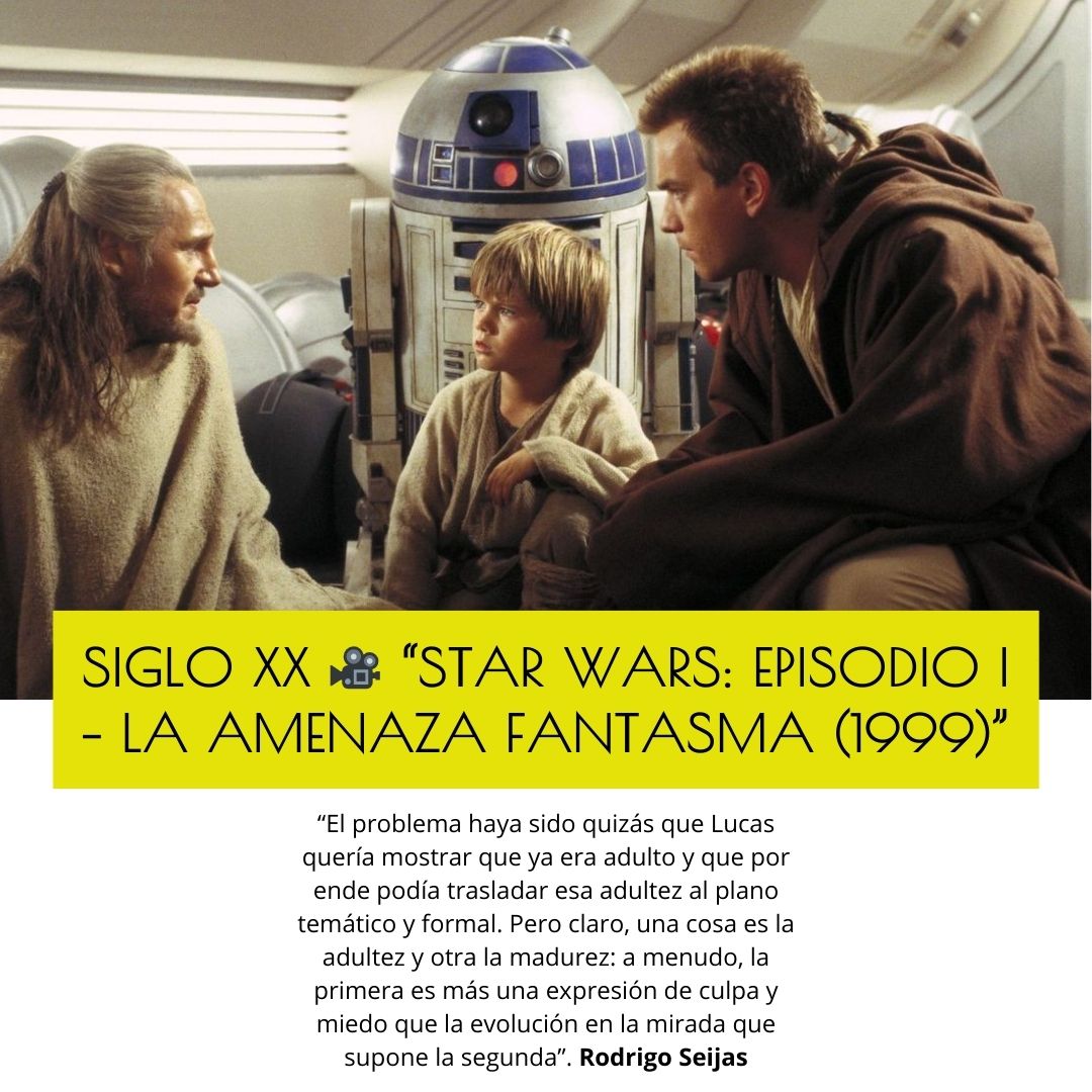 SIGLO XX 🎥 aprovechando su reestreno en cines, Rodrigo Seijas se va hasta 1999 para escribir sobre #StarWars: Episodio I: #LaAmenazaFantasma de George Lucas acortar.link/DewGQO ----- #ThePhantomMenace #GeorgeLucas #EwanMcGregor #LiamNeeson #LaGuerraDeLasGalaxias