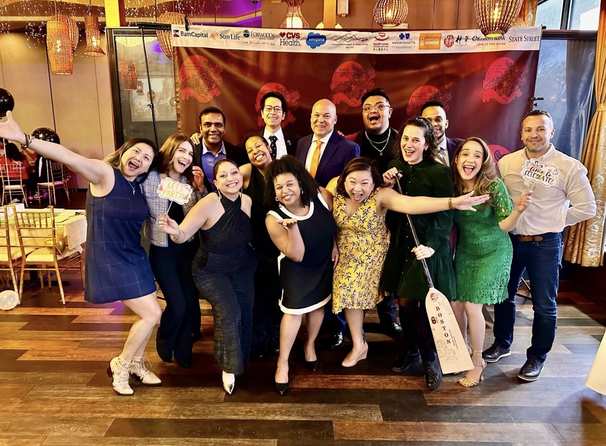 Last Saturday, we showed our support by attending the Boston Dragon Boat Festival's 45th Anniversary Gala! 🐉 Join us to cheer on our TWO incredible teams during the race festivities on June 9th. Learn more lnkd.in/gHYUGg9X #AAPIHeritageMonth