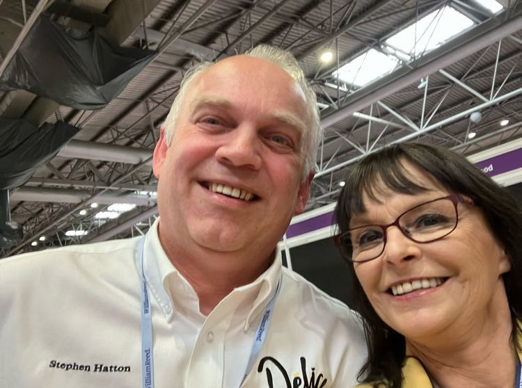 Catching up at the #NCS2024 With Stephen Hatton of @DeliceFranceFS @DeliceRetail at the Food & Drink Show 2024 the UK’s largest food and drink event! #nationalconvenienceshow #FoodAndDrink @CStoreTweets #NCS24