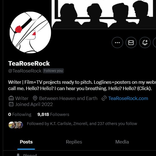 @TeaRoseRock Eh? But it shows that you're following me? Oh, joy, Twitter devs screwing up yet again.