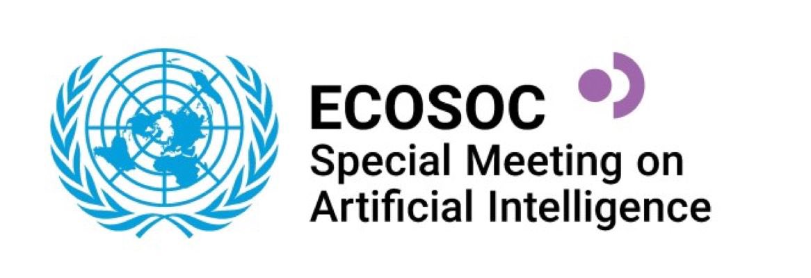 🇩🇪 sees great potential for #AI in #SustainableDevelopment. We work to design & use AI technologies for the #SDGs through capacity building and public-private partnerships. Today's #ECOSOC event excellent sign of cooperation towards safe, inclusive & human centric AI governance.