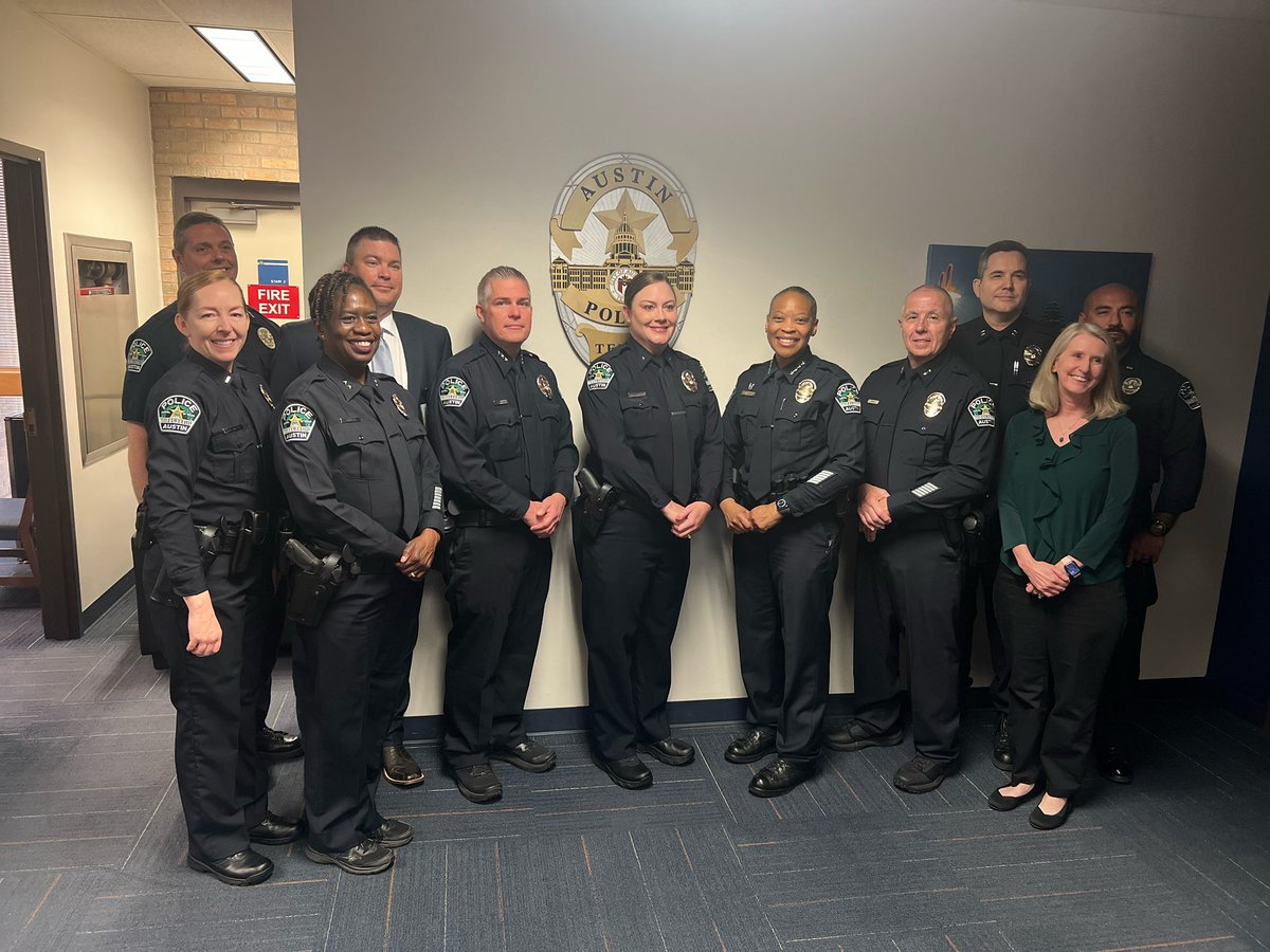 Today, we celebrated Shauna Griffin during a pinning ceremony. A huge congratulations as she promotes from Lieutenant to Commander. We are all excited to see her continued leadership skills grow and all that she will contribute to our department and City. #30x30initiative
