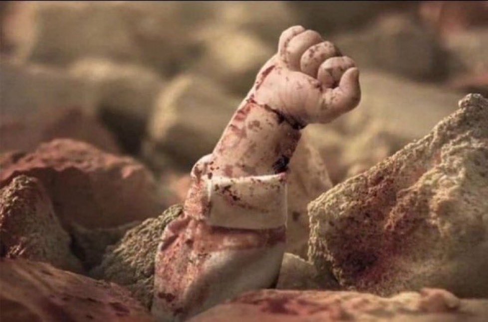 Ahirette bu minik eller yakamiza yapışacak.
O yüzden susma!
Unutma unutturma.
#getoutofrafah