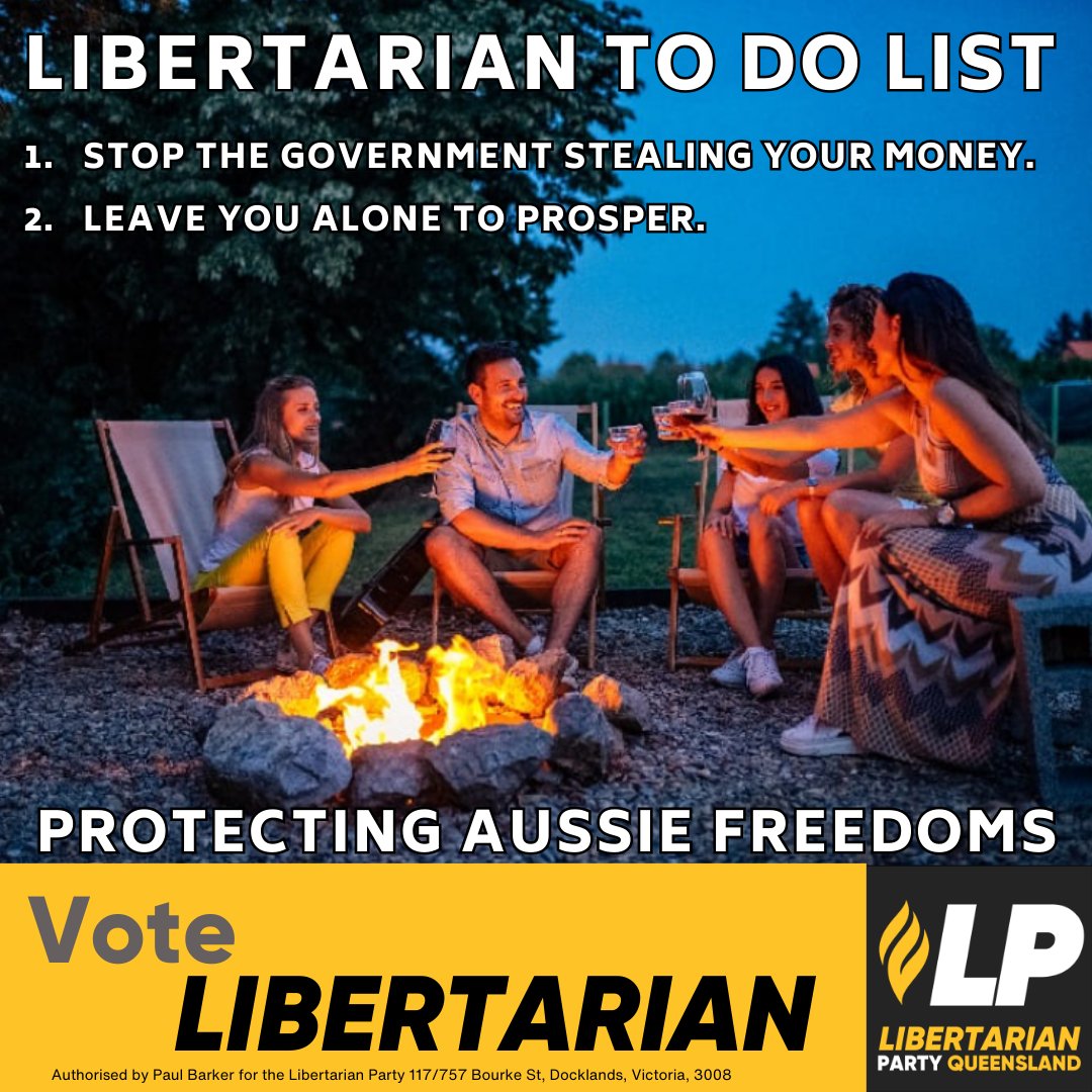 Libertarians Queensland (@LibertariansQLD) on Twitter photo 2024-05-07 22:25:19