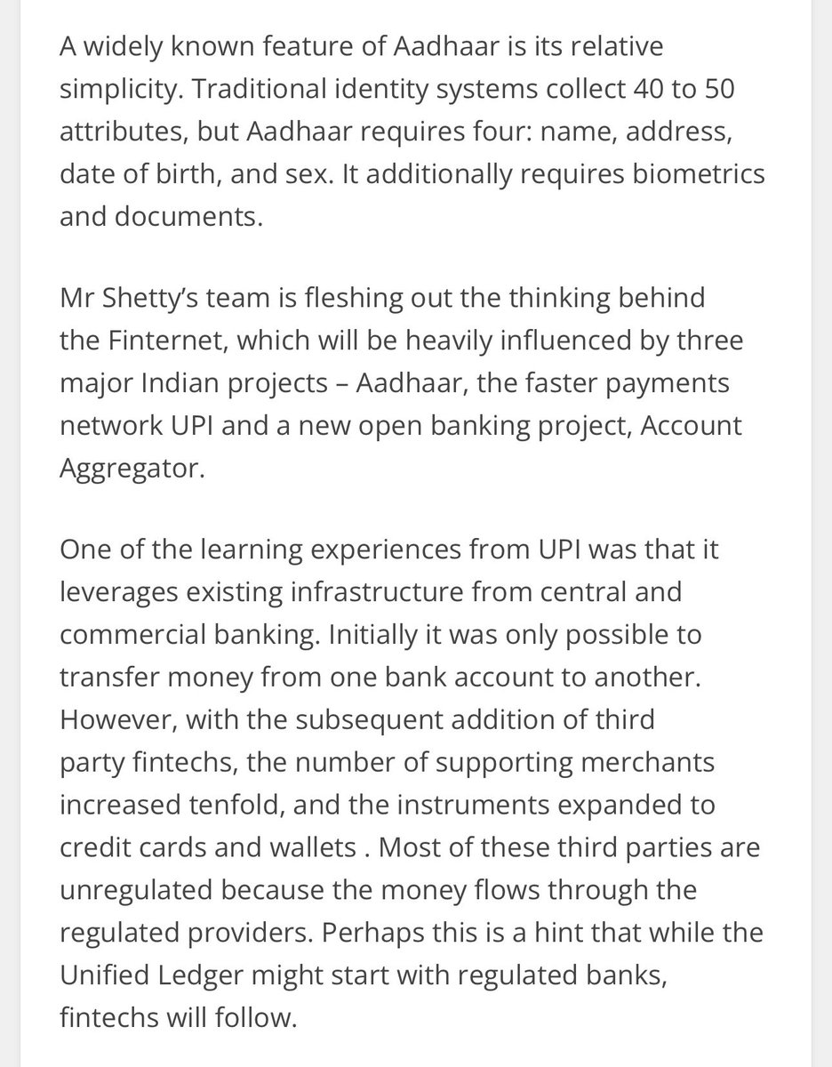 BIS⬇️Unified Ledger // ILP

“Will be heavily influenced by India’s UPI..”

#BRICS+