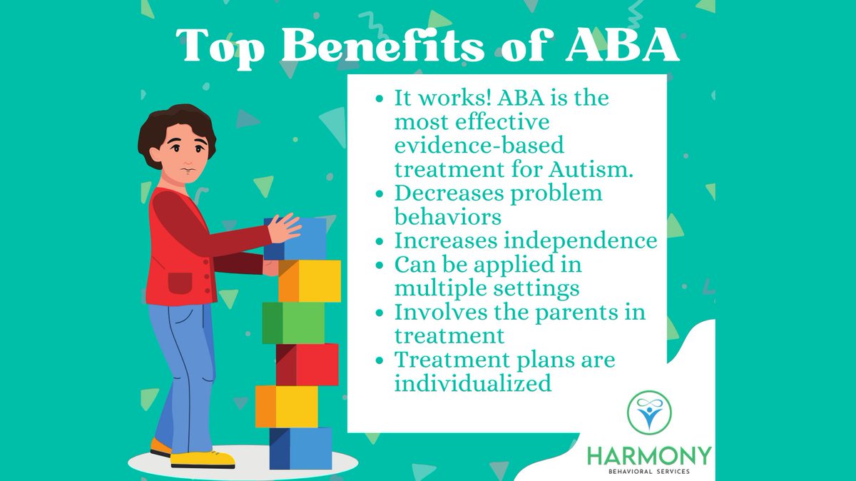#ABAtherapy has many benefits to #autistic children & their families. Here are just a few of the positives.
#ABA #behaviortherapy #ABAtherapyky #kyABA #autism #autismspectrumdisorder #goodABA #autismtherapy #earlyinterventiontherapy
harmonybehavioralservices.com